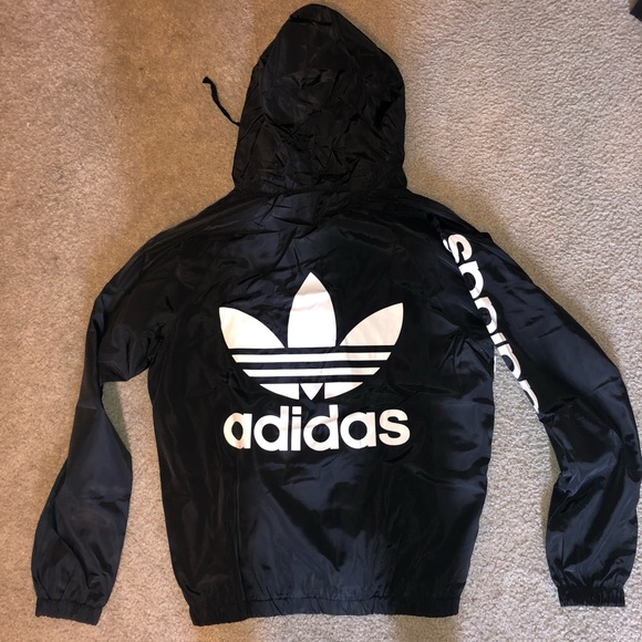 Adidas Quarter Zip Windbreaker - Picture 4 of 4